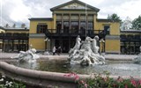 Císařská vila - Rakousko - Bad Ischl - Kaiserville, císařské letní sídlo, původně biedermeier, přestavěno na novoklasicismus