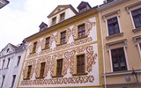 Zhořelec - Německo - Lužice - Zhořelec, krásně zdobené domy na Neiβstrasse