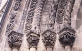 Wroclaw, Budyšín, adventní trhy - Německo - Lužice - Zhořelec, Peterskirche, Z portál, pozdně románský, 1240