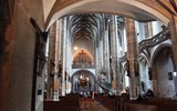 Advent ve Freibergu a slavnost horníků 2020 - Německo - Freiberg - Dóm P.Marie, pozdně gotický, halový 3lodní kostel