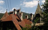 Sinaia - Rumunsko - Sinaia, původně osada u kláštera, od 1880 městská práva