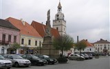 Slavnost chřestu a celebrity Ivančic 2018 - Česká republika - Ivančice - Palackého náměstí a věž kostela P.Marie