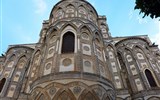 Monreale - Itálie - Sicílie - Monreale, katedrála, jedna z největších a nejkrásnějším památek normanské architekrtury na světě (foto J.Bartošová)