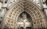 Toledo - Španělsko - Toledo - katedrála, Lví brána (Wiki-J.Luiz)