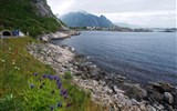 Reine - Norsko - Lofoty - Reine a malebné pobřeží