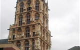 Kolín nad Rýnem - Německo - Kolín n.R - Ratsturm (radniční věž, 1407-14, pozdně gotická