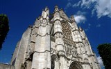 Pikardie, toulky v Ardenách, koupání v La Manche 2020 - Francie - Pikardie - Beauvais, katedrála sv.Petra, 1225-1569, věž vysoká 153 m, 1573 se zřítila