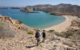 Omán s pobytem u moře 2020 - Omán - pláž v Qantab