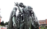 Občané z Calais - Francie - Pikardie - Občané z Callais, existuje 12 odlitků sousoší, např. v Londýně, Paříži (muzeum Rodin,..