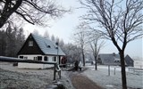 Seiffen a advent na Stříbrné stezce - ěmecko - Seiffen - zimní nálada v místním skanzenu