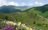 Arménie, země Malého Kavkazu 2020 - Arménie - Goshavank, rozkvetlé stráně a daleké výhledy