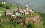 Arménie, země Malého Kavkazu 2020 - Arménie - klášter Tatev, založený v 8.století