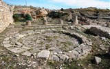 Segesta - Itálie - Sicílie - Segesta, bouleuterion, místo zasedání městské rady, 2.-1.století př.n.l