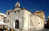 Alghero - Itálie - Sardinie - Alghero, kostel Nostra Signora del Carmelo, kol 1644