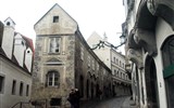 Štýr - Rakousko -  Steyr - Messererzechhaus, cechovní dům nožířů, ve středověku bylo ve městě až 300 dílen