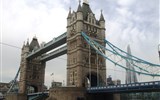 Vánoční Londýn - město historie - Anglie - Londýn - Tower Bridge, zvedací most přes Temži, 1886-94, H.Jones