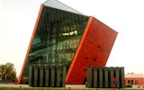 Gdaňsk - Polsko 233a - Gdaňsk, Muzeum 2.sv.války, budova 2012-6, 450 mil. zlotých, otevřeno 23.4.2017