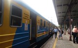 Malbork - Polsko - Malbork, tenhle vlak nás odveze na další program do Elblagu