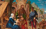 Vídeň po stopách Habsburků a výstavy umění 2019 (Dürer) - Rakousko - Vídeň - Albrecht Dürer, Klanění králů, 1504