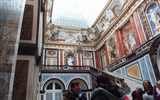 Chiemsee - Německo - Bavorsko - Nový zámek, Velké schodiště, kopie Velkého schodiště ve Versailles, jen střeš. okno navíc