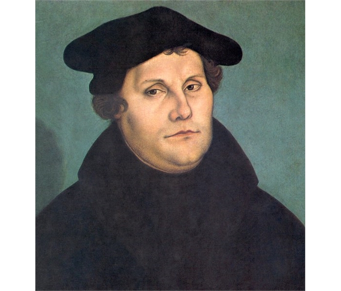 Hrady a zámky Bavorska a Durynska po stopách Coburgů 2020 - Německo - Martin Luther - L.Cranach starší, 1529