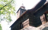 Rožnov - Česká republika - Rožnov n.R. - Valašské muzeum, Dřevěné městečko, kostelík sv.Anny, Větřkovice (foto C.Čejpa)