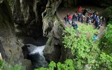 To nejlepší ze Slovinského Krasu - Slovinsko - Škocjanské jamy, podzemní tok Reka, pod zemí 26 peřejí a vodopádů