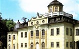 Cibulový festival ve Výmaru a nezapomenutelný Erfurt 2020 - Německo - Výmar, zámek Belvedere