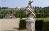 Národní parky a zahrady - Německo - Německo -  Postupim - rokokový zámek Sanssousi, postaven 1745-47