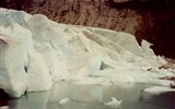 Krásy Norska 2020 - Norsko - ledovec Jostedalsbreen, jeden z jeho splazů