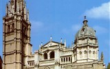 Toledo - Španělsko - Toledo - katedrála, 1226-1493, gotická s platareskními prvky, dominuje městu