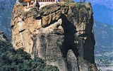 Řecko, za starověkými památkami 2020 - Řecko - Meteora - kláštery na vrcholcích slepencových skal v oblasti Thesálie