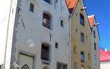 Památky UNESCO - Estonsko - Pobaltí, Estonsko - Tallinn - gotický komplex domů zvaný Tři sestry