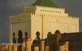 Maroko, země tisíce barev a vůní 2020 - Maroko - Rabat - mausoleum Mohameda V.