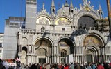 Karneval v Benátkách a ostrovy 2018 - Itálie - Benátky - San Marco s hýřivou nádherou průčelí