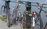 Advent v Amsterdamu s výletem do Zaanse Schans - Nizozemí - Amsterdam - kola jsou tu všude