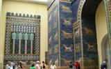 Berlín, velká muzejní a galerijní noc 2018 - Německo - Berlín - Pergamonské muzeum, Ištařina brána, kolem 575 př.n.l, Nabukadnesar II.