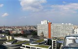 Berlín, město umění, historie i budoucnosti a Postupim 2019 - Německo, Berlín, Marienkirche, pohled z kupole
