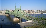 Adventní Budapešť vlakem, památky, vánoční trhy a termální lázně - Maďarsko, Budapešť, Alžbětin most