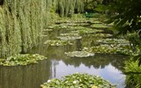 Normandie, zahrady, Alabastrové pobřeží a slavnost Armada - Francie -  Normandie - Giverny, Monetova zahrada kde vznikaly jeho světoznámé obrazy