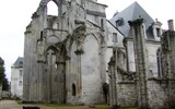 Významná místa Normandie - Francie, Normandie, opatství Jumiege z 11.století