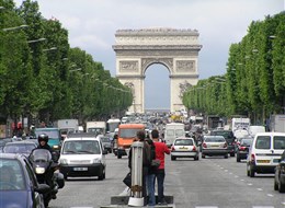 Francie, Paříž, Vítězný oblouk