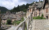 Zelený ráj Francie, kaňony, víno a památky UNESCO - Francie - Conques, zastávka na Svatojakubské cestě do Santiaga de Compostella