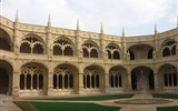 Lisabon, královská sídla, krásy pobřeží Atlantiku, Evora 2020 - Portugalsko, Lisabon, klášter Jeronýmů, rajský dvůr