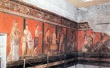 Ischia a ostrovy jižní Itálie - Itálie - Pompeje - zachovalé fresky